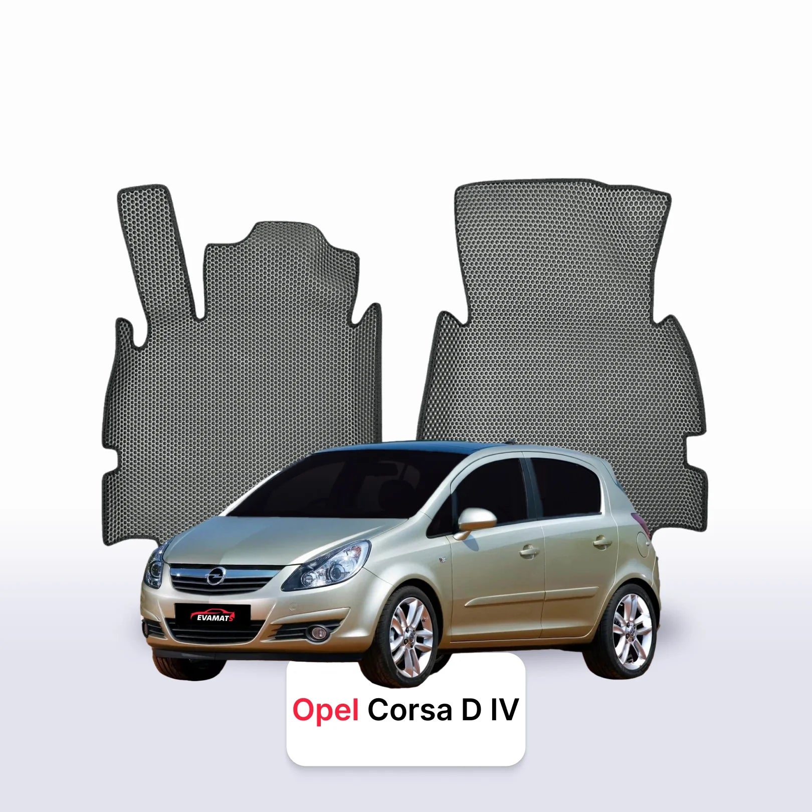 EVA Dywaniki samochodowe od EVA MATS 3D do Opel Corsa D 4 gen 2006-2014 rok Hatchback 5 drzwi BENZYNA