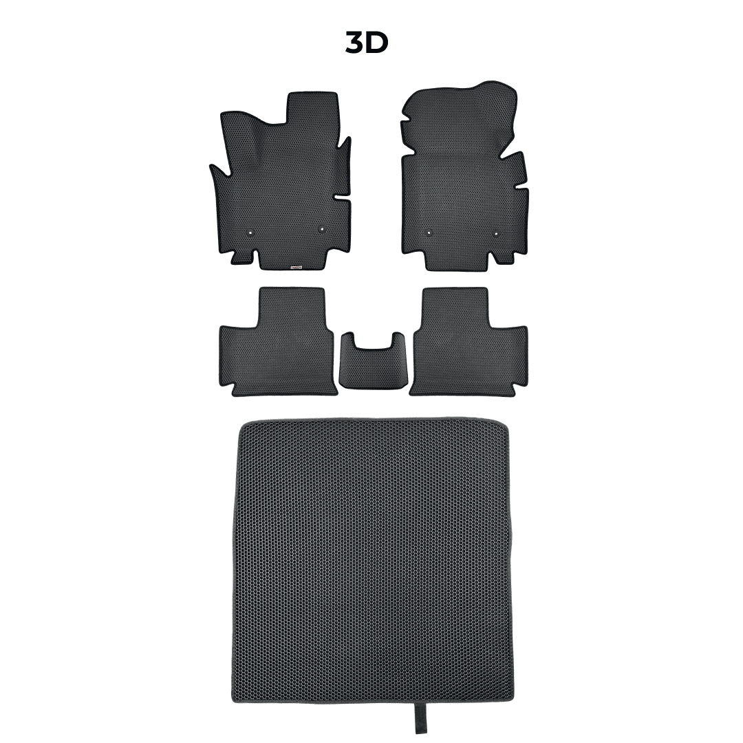 EVA Dywaniki samochodowe od EVA MATS 3D do Opel Meriva B 2 gen 2010-2017 rok Minivan BENZYNA