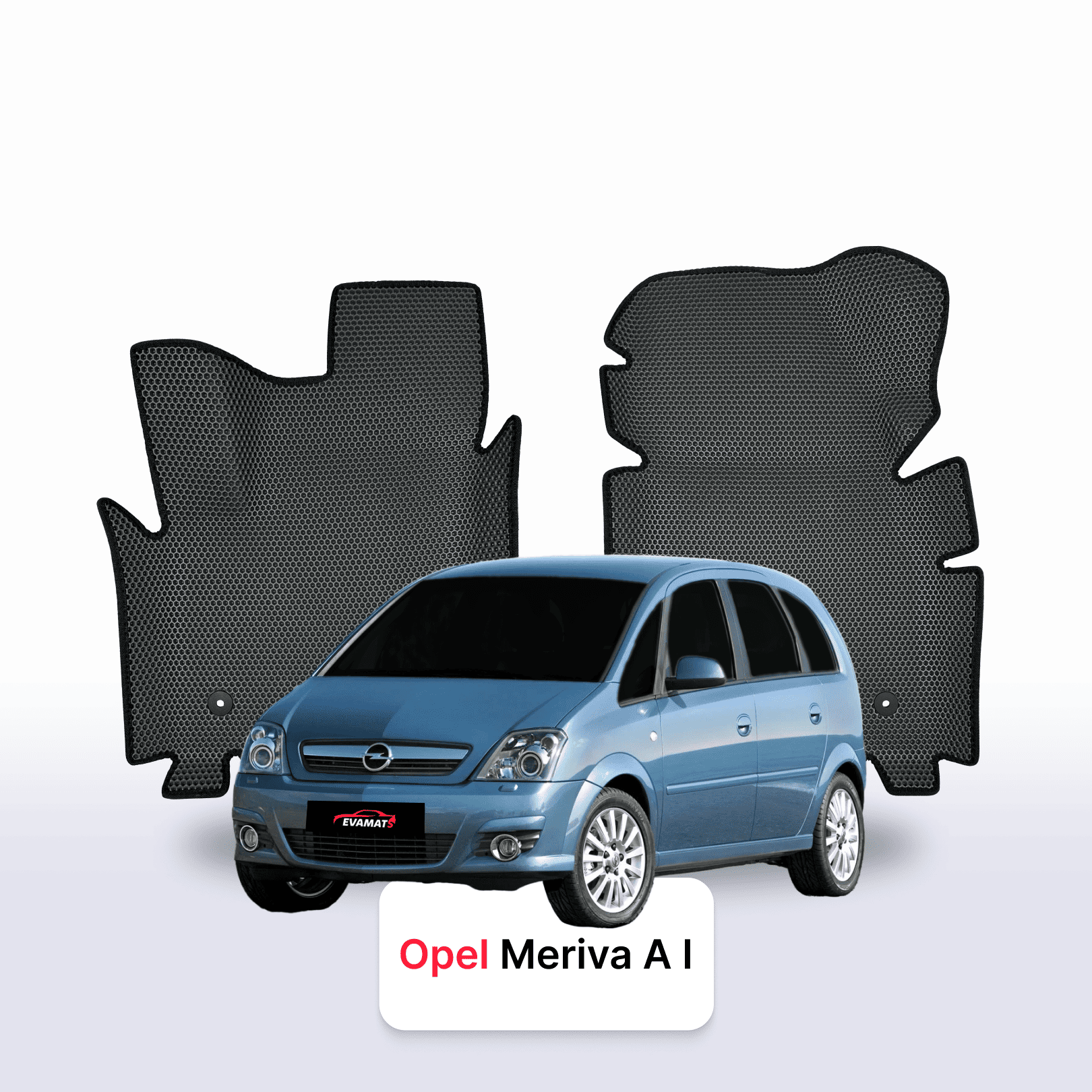 EVA Dywaniki samochodowe od EVA MATS 3D do Opel Meriva A 1 gen 2003-2010 rok MINIVAN