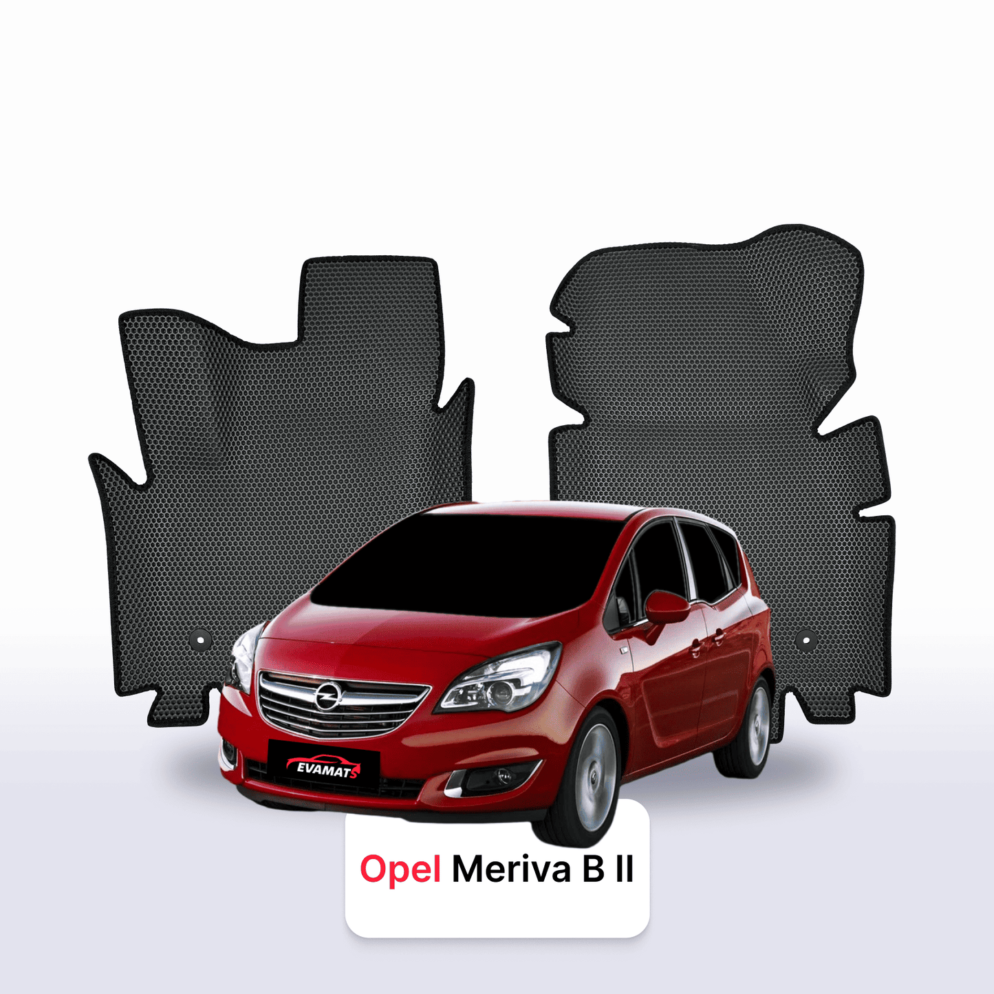 EVA Dywaniki samochodowe od EVA MATS 3D do Opel Meriva B 2 gen 2010-2017 rok Minivan BENZYNA