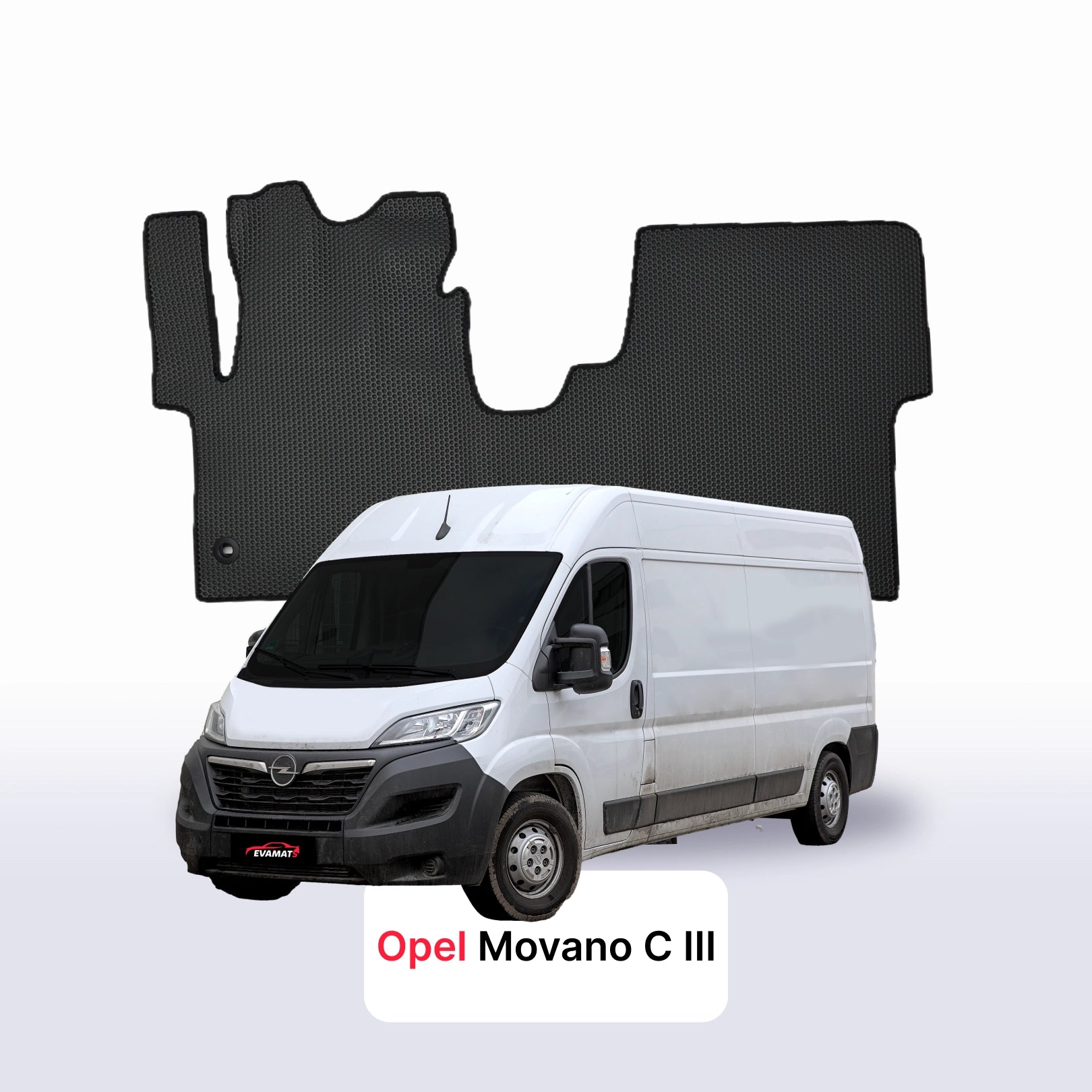 EVA Dywaniki samochodowe od EVA MATS 3D do Opel Movano C 3 gen 2022-2025 rok BUS