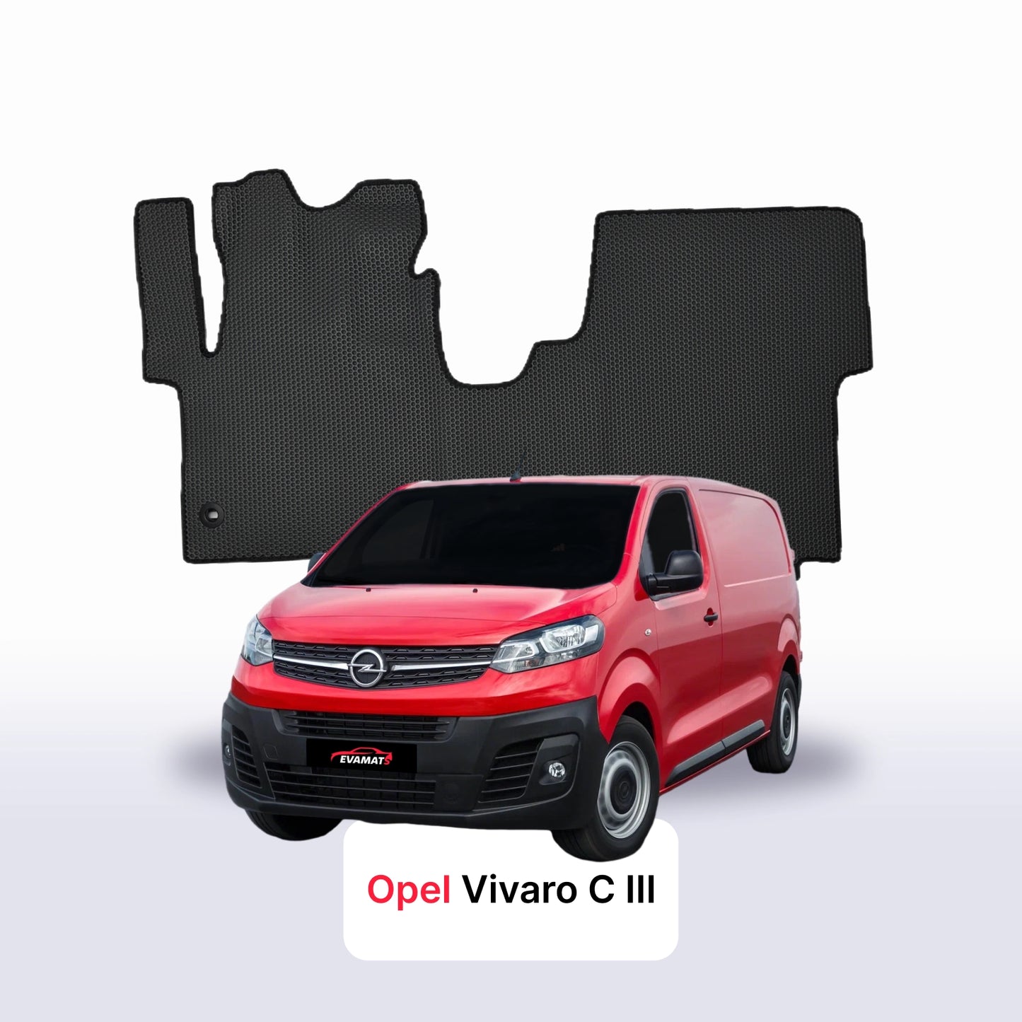 EVA Dywaniki samochodowe od EVA MATS 3D do Opel Vivaro C 3 gen 2019-2025 rok VAN