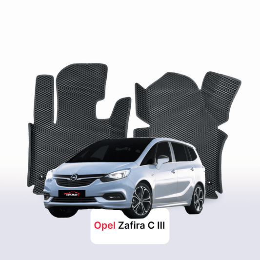 EVA Dywaniki samochodowe od EVA MATS 3D do Opel Zafira C 3 gen 2011-2019 rok MINIVAN BENZYNA