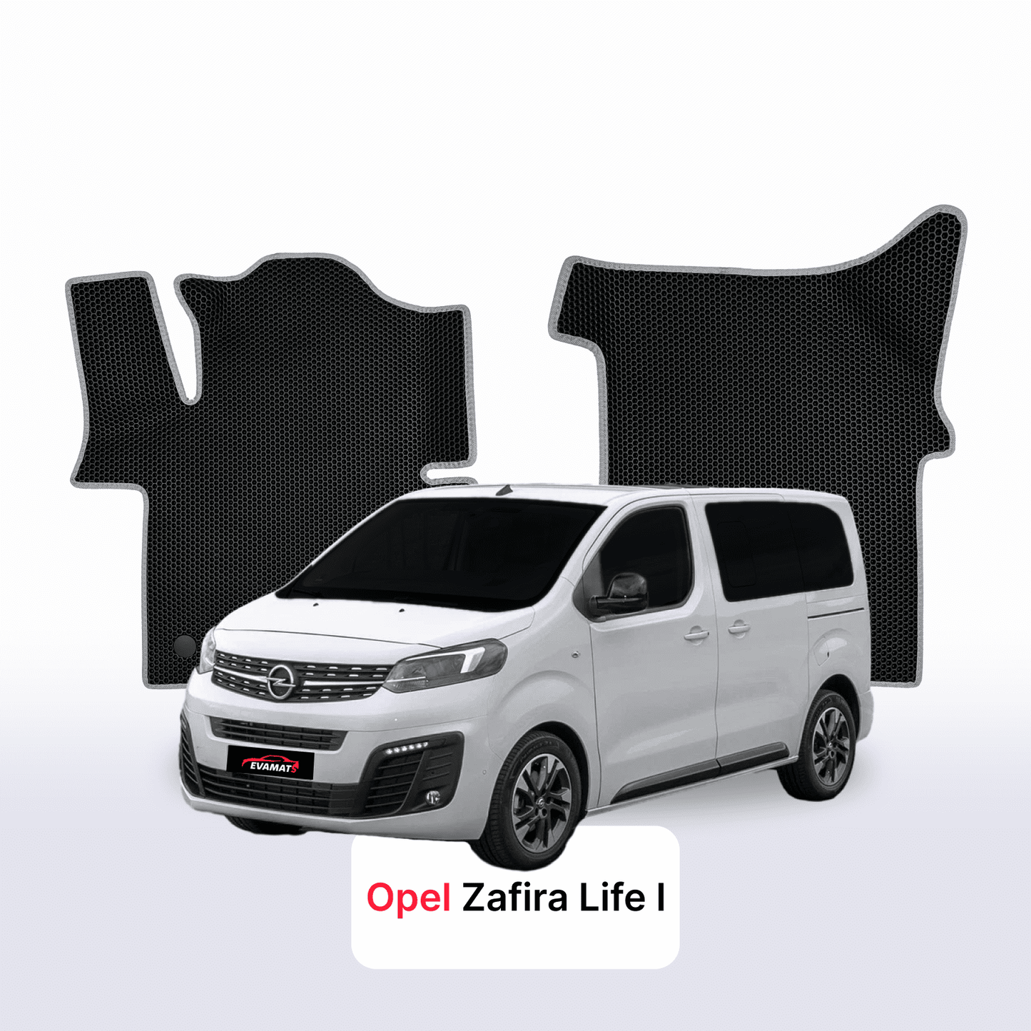 Коврики EVAMATS для Opel Zafira Life 1st gen 2019-2023 года выпуска MINIVAN S