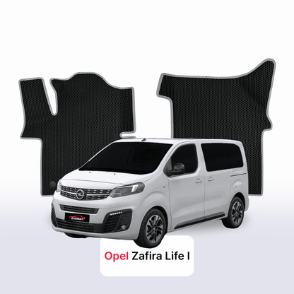 Коврики EVAMATS для Opel Zafira Life 1st gen 2019-2023 года выпуска MINIVAN S