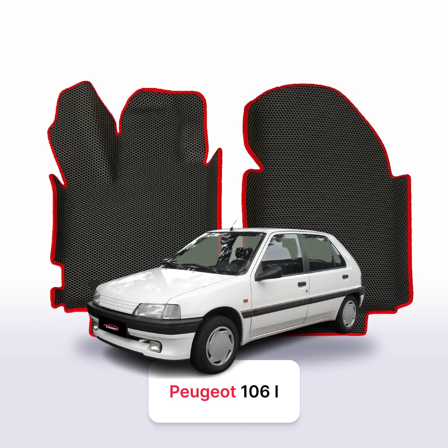 EVA Dywaniki samochodowe od EVA MATS 3D do Peugeot 106 1 gen 1991-2003 rok HATCHBACK 5 drzwi
