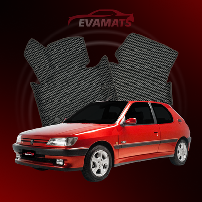 Dywaniki samochodowe 3D EVAMATS do Peugeot 306(MT) 1 gen 1993-2002 rok HATCHBACK 3 drzwi