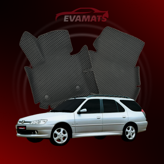 Dywaniki samochodowe EVAMATS do Peugeot 306(MT) 1 gen 1993-2002 rok KOMBI