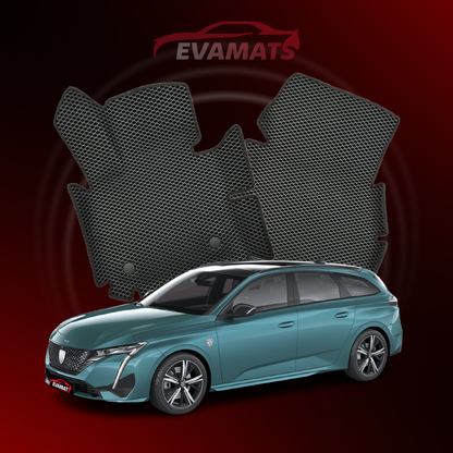 Автоковрики EVAMATS для Peugeot 308(MT) 3 покоління 2021-2025 р. KOMBI