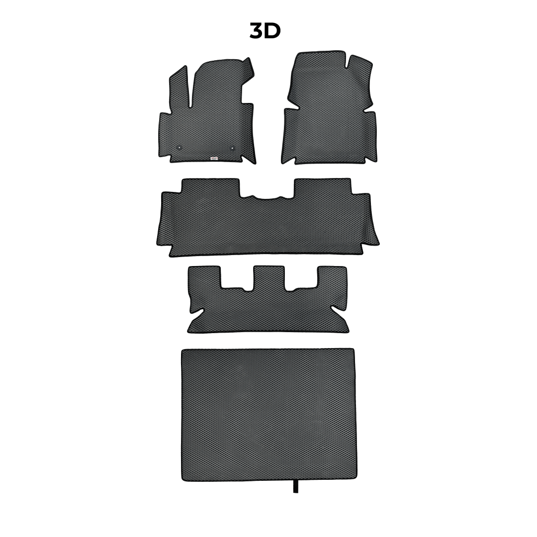 EVA Dywaniki samochodowe od EVA MATS 3D do Peugeot 5008(MT) 1 gen 2009-2016 rok Minivan BENZYNA