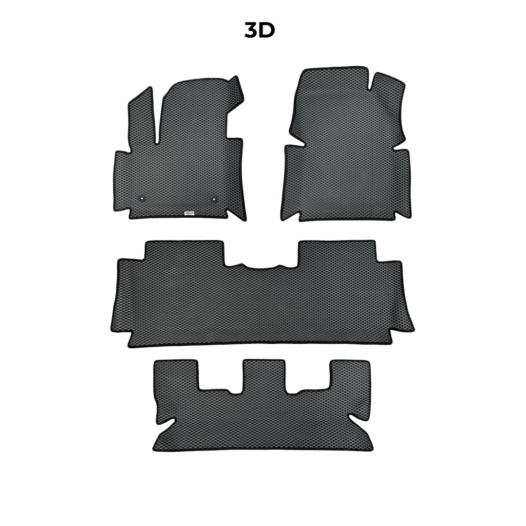 Dywaniki samochodowe 3D EVAMATS do Peugeot 5008(MT) 1 gen 2009-2016 rok MINIVAN