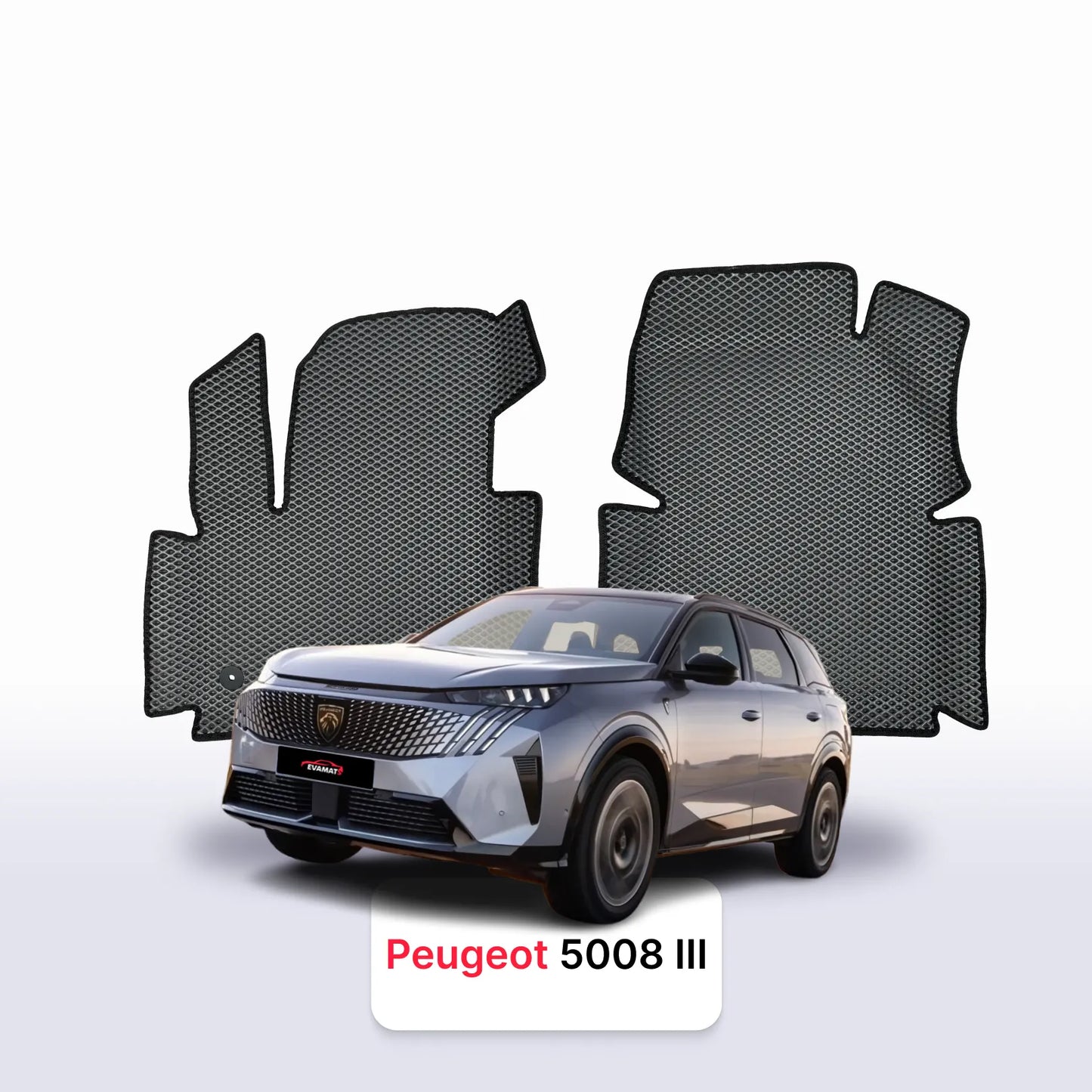Автоковрики EVAMATS для Peugeot 5008(AT) 2nd gen 2017-2024 SUV