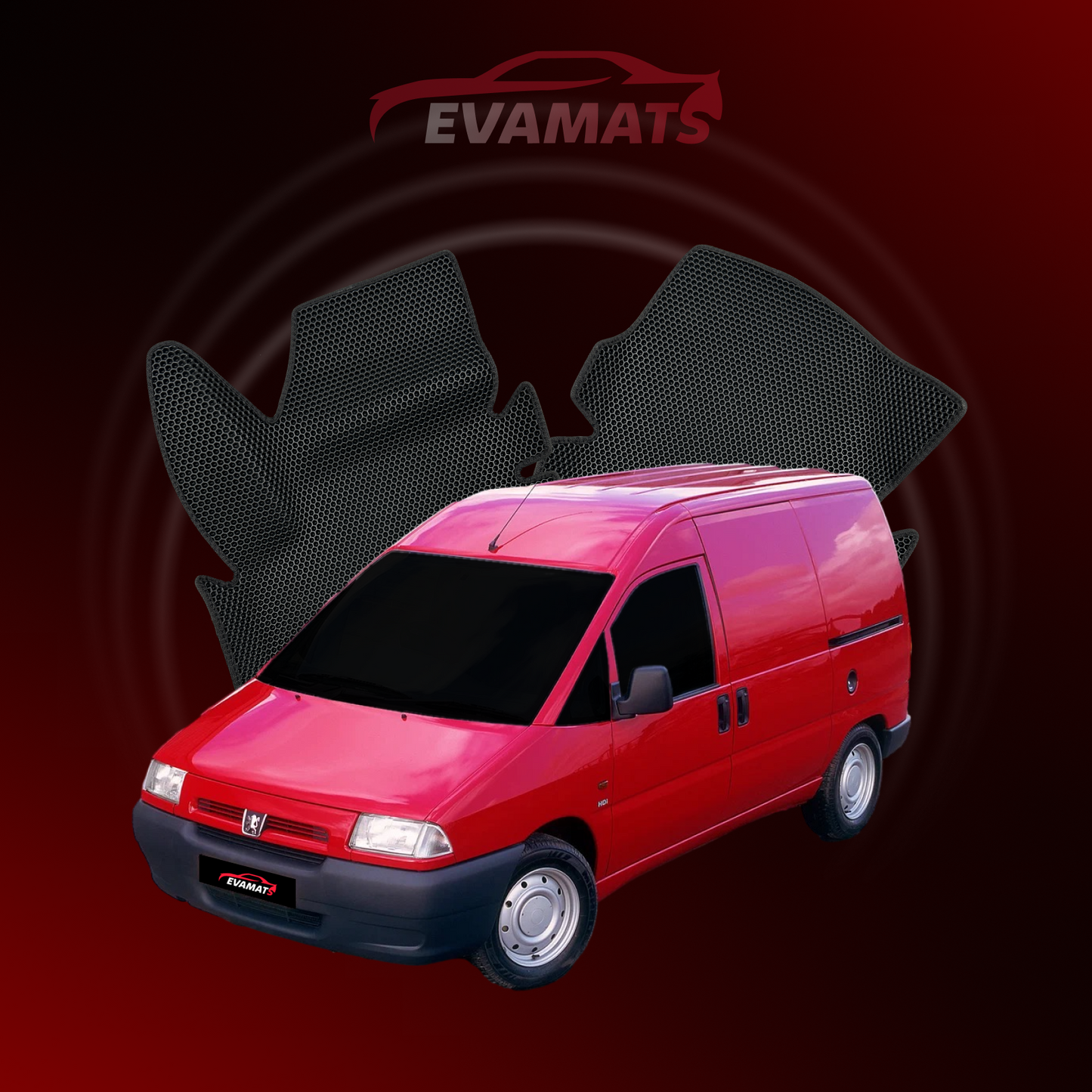 Автоковрики EVAMATS для Peugeot Expert(MT) 1-го покоління 1995-2006 VAN