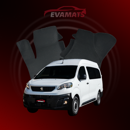 Dywaniki samochodowe 3D EVAMATS do Peugeot Expert(MT) 3 gen 2016-2025 rok MINIVAN