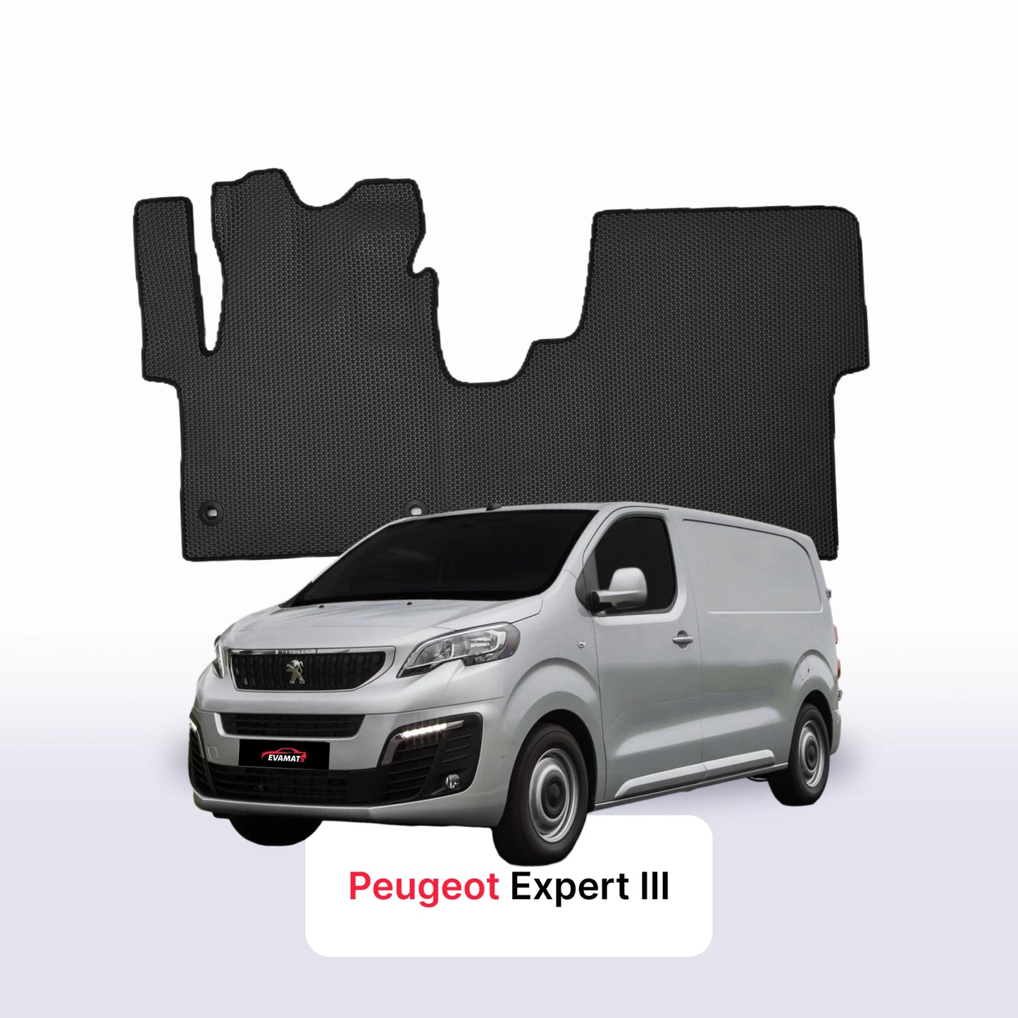 Коврики EVAMATS для Peugeot Expert(MT) 3 gen 2016-2025 года VAN