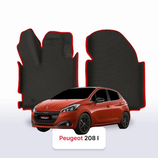 EVA Dywaniki samochodowe od EVA MATS 3D do Peugeot 208(MT) 1 gen 2012-2019 rok HATCHBACK 5 drzwi