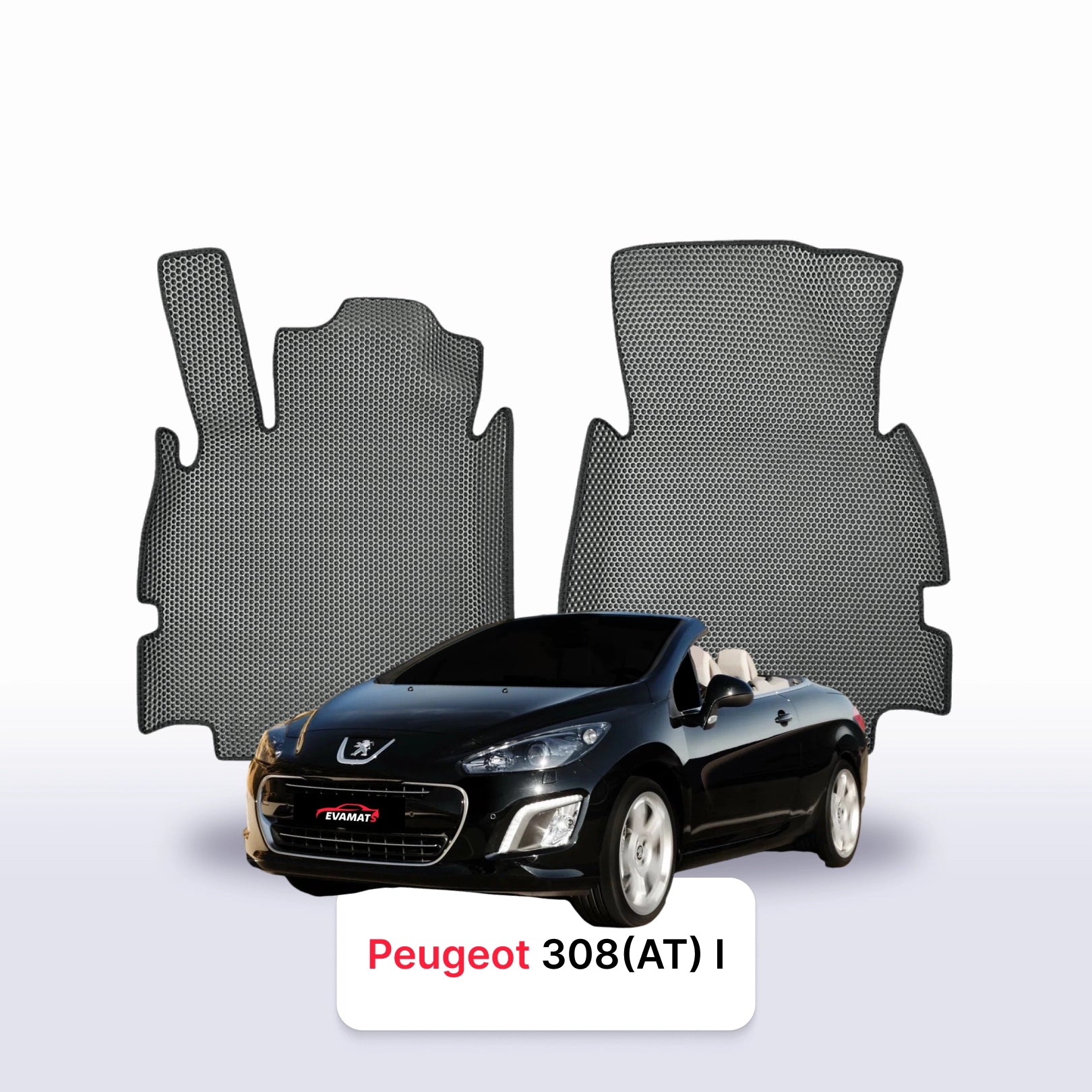 EVA Dywaniki samochodowe od EVA MATS 3D do Peugeot 308(AT) 1 gen 2007-2015 rok KABRIOLET