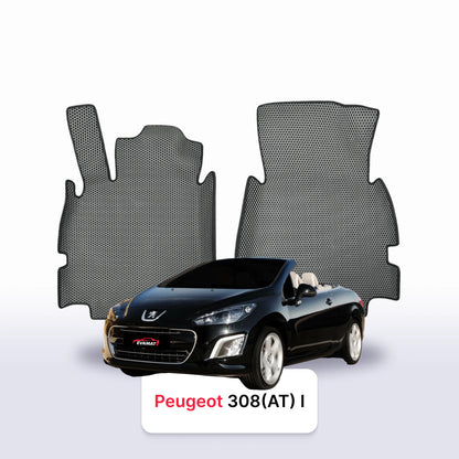 EVA Dywaniki samochodowe od EVA MATS 3D do Peugeot 308(AT) 1 gen 2007-2015 rok KABRIOLET
