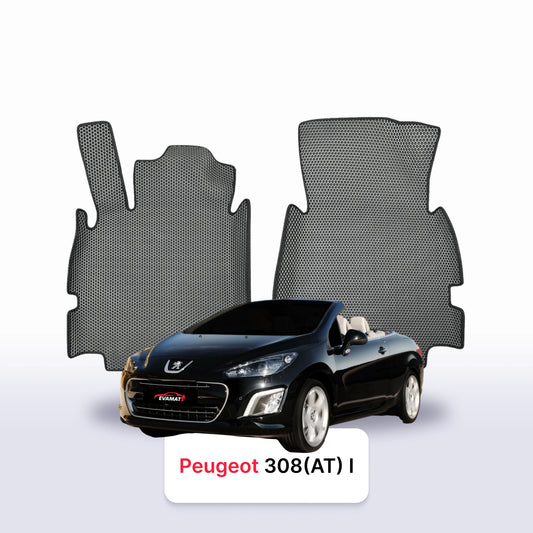 Автоковрики EVAMATS для Peugeot 308(AT) 1-го покоління 2007-2015 КАБІОЛЕТ