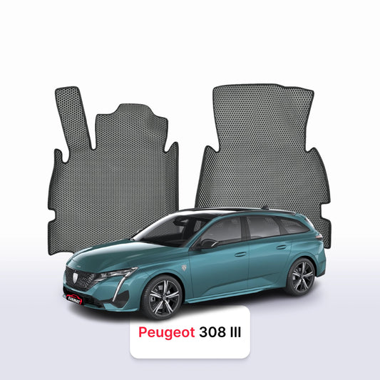 Автоковрики EVAMATS для Peugeot 308(MT) 3 покоління 2021-2025 р. KOMBI