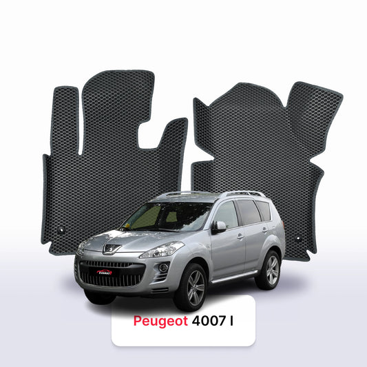 Коврики EVAMATS для внедорожника Peugeot 5008(AT) 2-го поколения 2017-2024 гг.