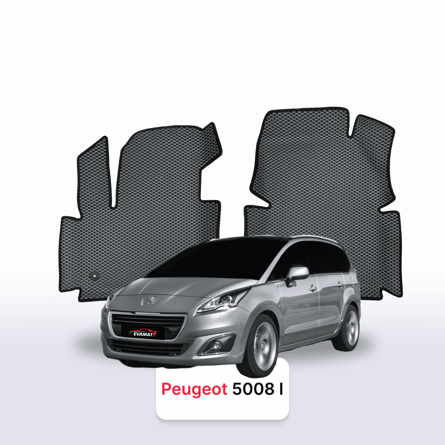 EVA Dywaniki samochodowe od EVA MATS 3D do Peugeot 5008(MT) 1 gen 2009-2016 rok Minivan BENZYNA