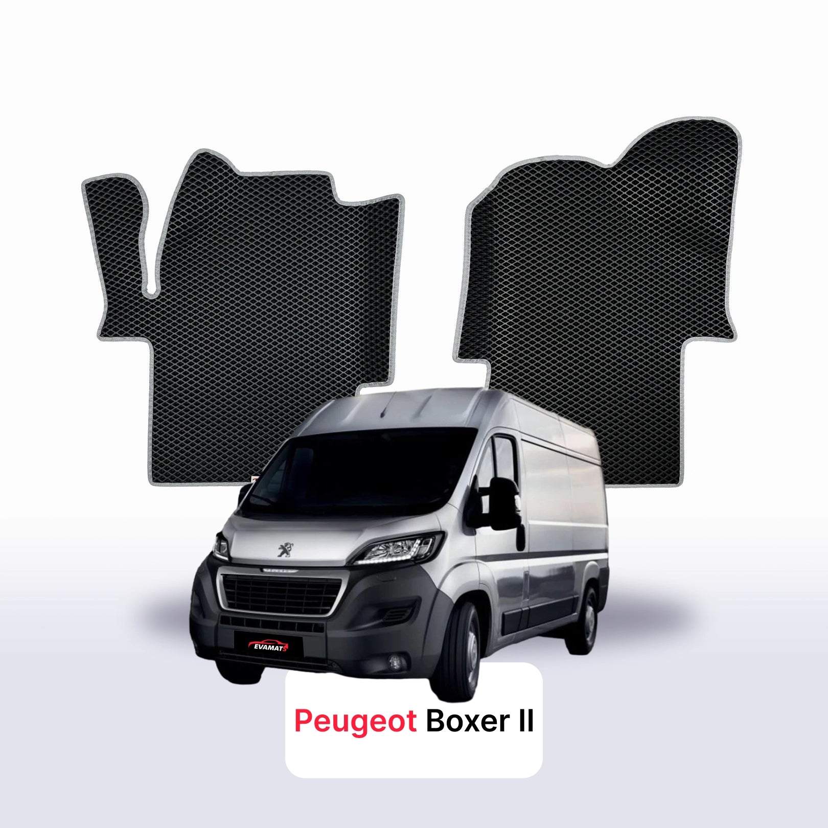 Коврики EVAMATS для Peugeot Boxer(MT) 2-го поколения 2006-2025 года выпуска VAN