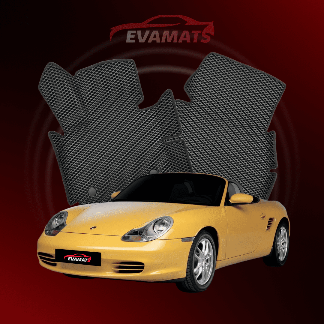 Коврики EVAMATS для Porsche Boxster(986) 1-го поколения 1996-2004 г.в. ROADSTER