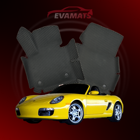 Dywaniki samochodowe EVAMATS do Porsche Boxster(987) 2 gen 2004-2012 rok ROADSTER