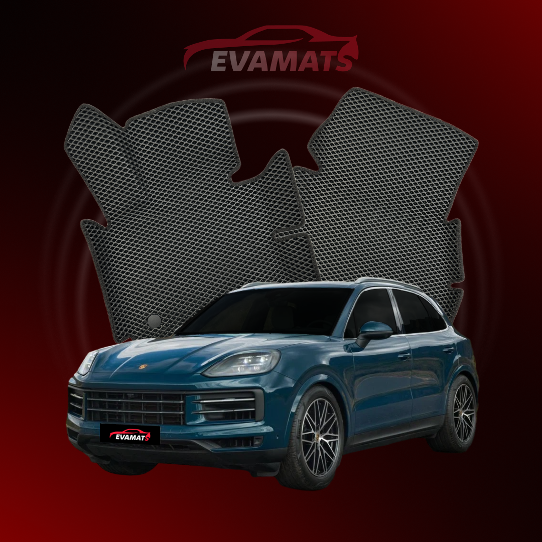 Dywaniki samochodowe EVAMATS do Porsche Cayenne 4 gen 2017-2024 rok SUV