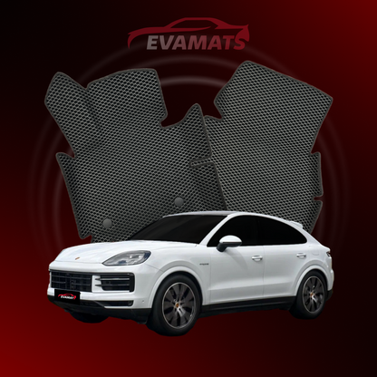 Dywaniki samochodowe EVAMATS do Porsche Cayenne 4 gen 2017-2024 rok SUV COUPE