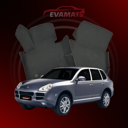 Dywaniki samochodowe 3D EVAMATS do Porsche Cayenne (955) 1 gen 2001-2007 rok SUV