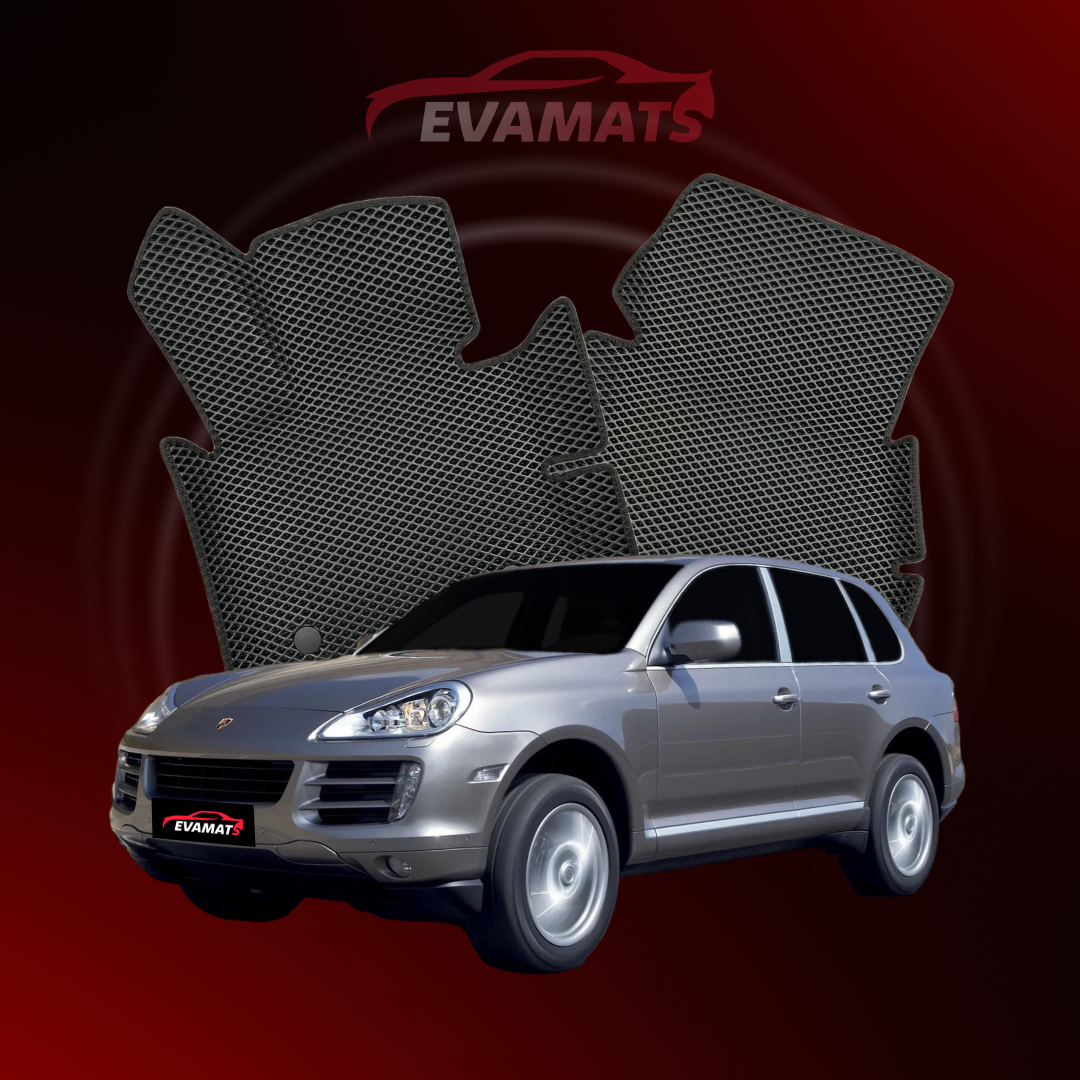 Dywaniki samochodowe EVAMATS do Porsche Cayenne (957) 2 gen 2007-2010 rok SUV