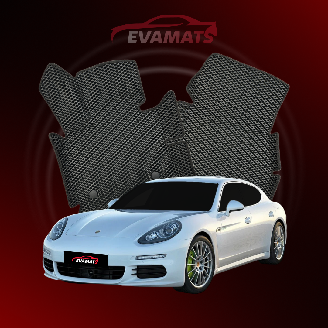 Dywaniki samochodowe 3D EVAMATS do Porsche Panamera 1 gen 2009-2016 rok LIFTBACK