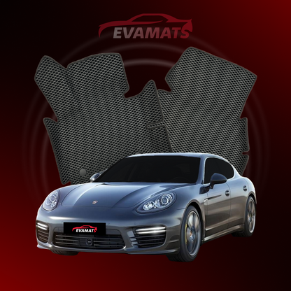 Автоковрики EVAMATS для Porsche Panamera 1st gen 2013-2016 р.р. Executive LIFTBACK