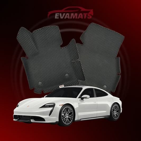 Dywaniki samochodowe EVAMATS do Porsche Taycan 1 gen 2019-2023 rok Electro KOMBI Sport Turismo