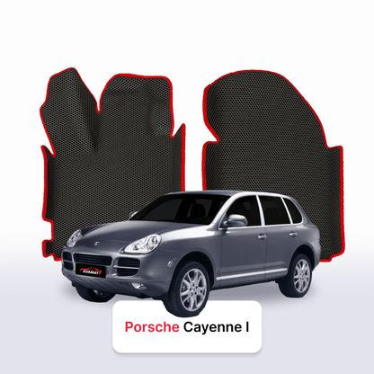 Коврики EVAMATS для внедорожника Porsche Cayenne (955) 1-го поколения 2001-2007 гг.