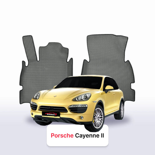 Коврики EVAMATS для внедорожника Porsche Cayenne (958) 3-го поколения 2010-2018 года выпуска