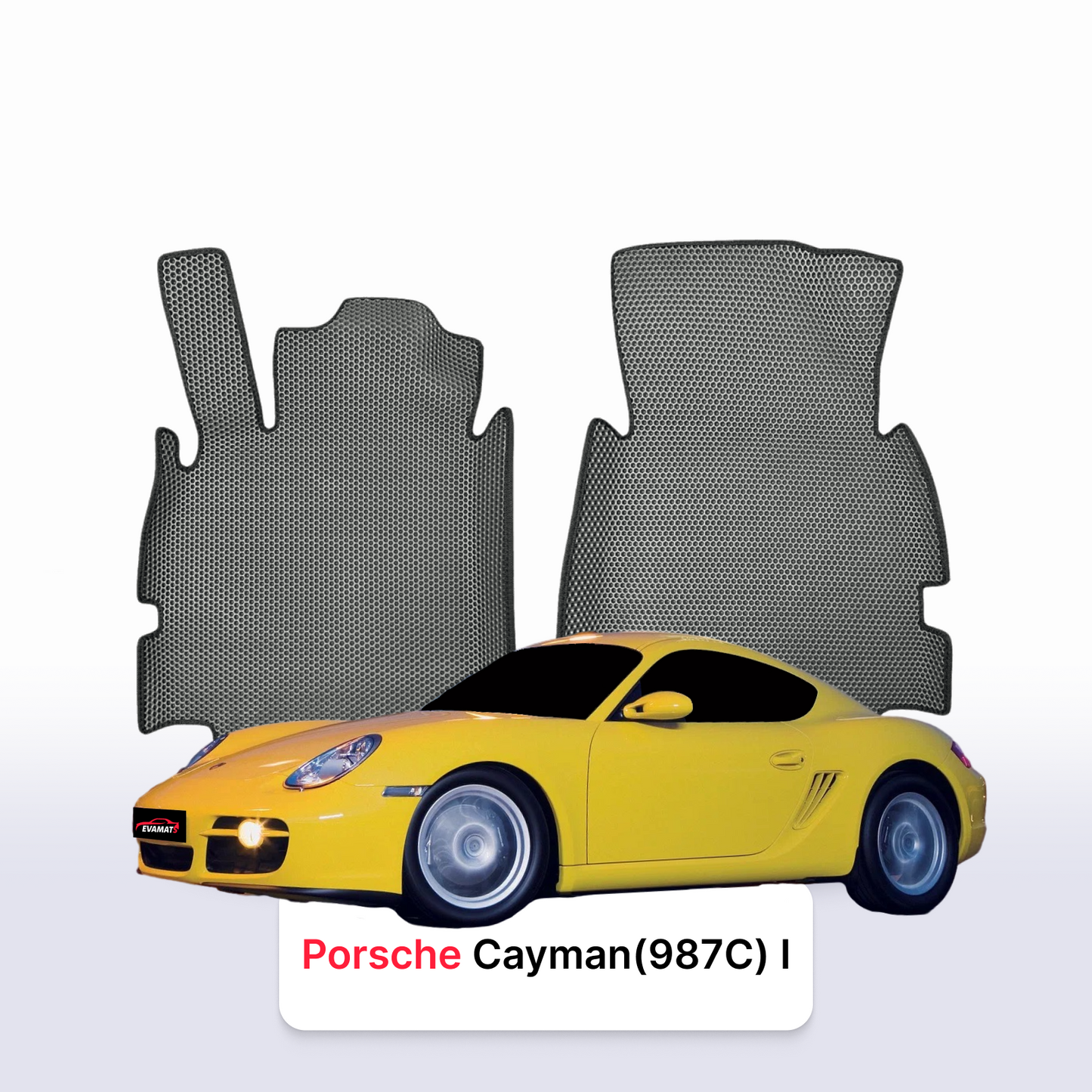 Автоковрики EVAMATS для Porsche Cayman (987C) 1st gen 2005-2012 р.н. COUPE