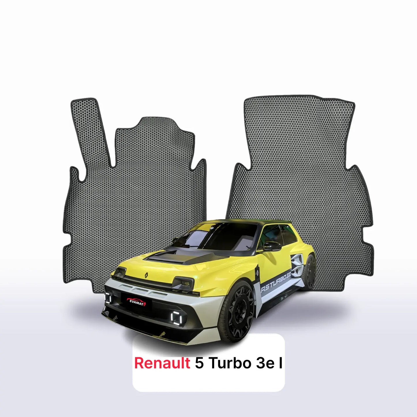 EVA Dywaniki samochodowe od EVA MATS 3D do Renault 5 Turbo 3e 1 gen 2024-2028 rok HATCHBACK 3 drzwi