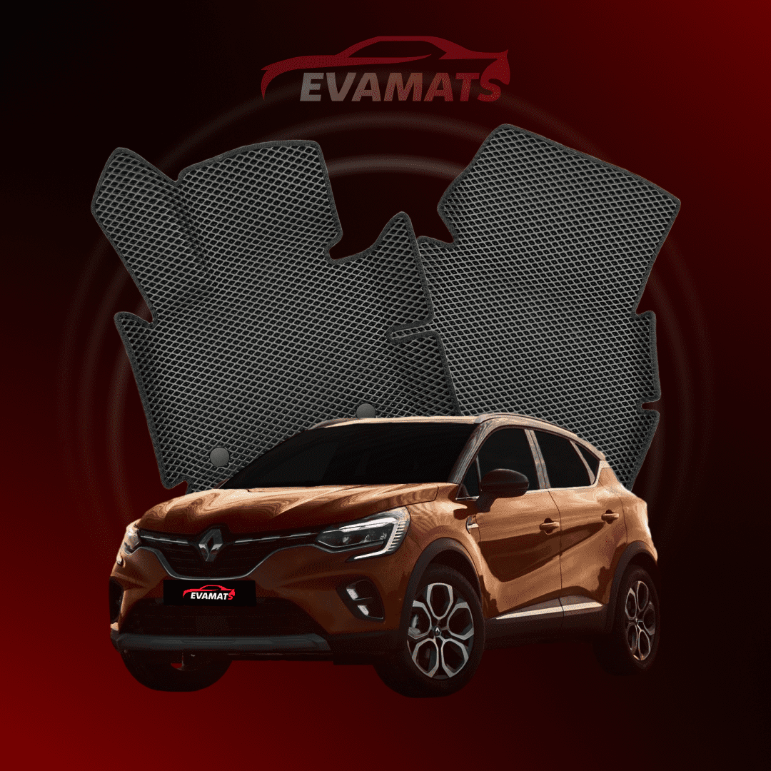 Dywaniki samochodowe EVAMATS do Renault Captur 2 gen 2019-2025  rok SUV