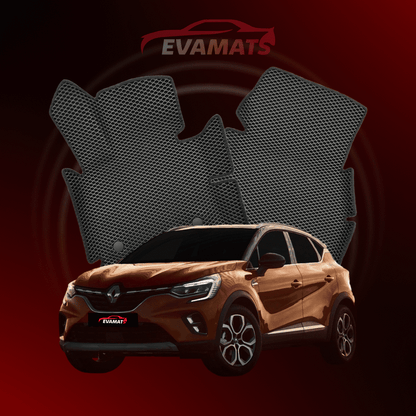 Dywaniki samochodowe EVAMATS do Renault Captur 2 gen 2019-2025  rok SUV