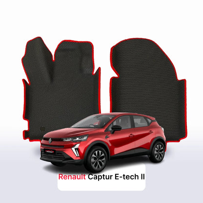 EVA Dywaniki samochodowe od EVA MATS 3D do Renault Captur E-tech 2 gen 2019-2028 rok SUV 5 drzwi BENZYNA
