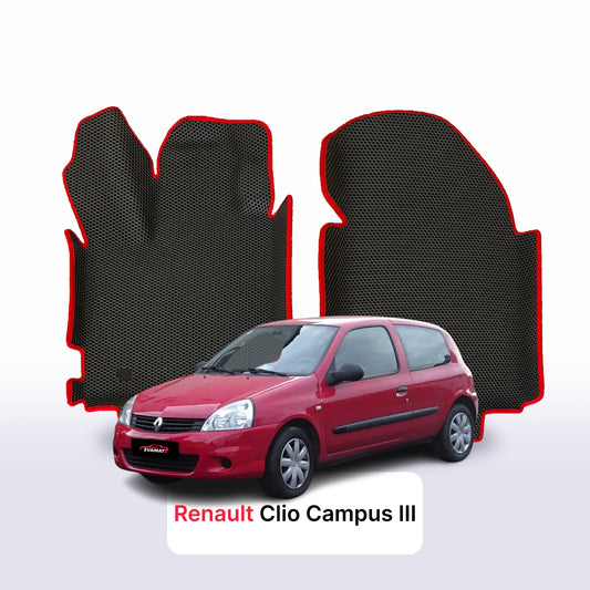 Автомобильные коврики EVAMATS для Renault Clio 5 gen 2019-2025 года выпуска ХЭТЧБЕК 5 дверей