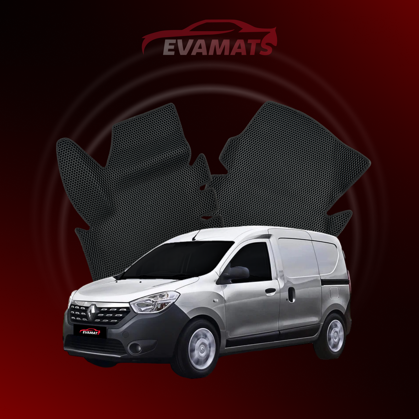 Автоковрики EVAMATS для Renault Dokker 1 покоління 2012-2023 р.в.