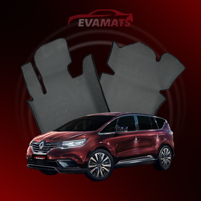 Автоковрики EVAMATS для Renault Espace 5 покоління 2014-2023 р.в. МІНІВЕН