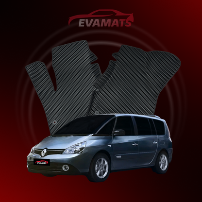 Dywaniki samochodowe EVAMATS do Renault Espace Grand 4 gen 2002-2014 rok MINIVAN