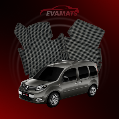 Автоковрики EVAMATS для Renault Kangoo 2 gen 2008-2021 МІНІВЕН