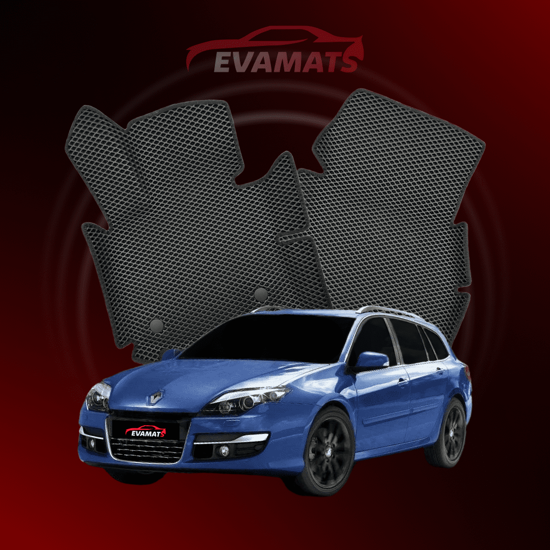 Dywaniki samochodowe EVAMATS do Renault Laguna 3 gen 2007-2015 rok KOMBI