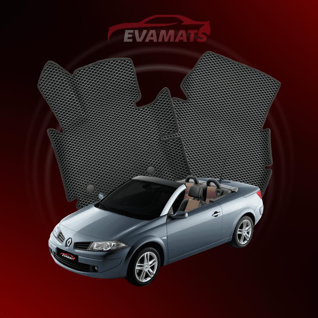 Коврики EVAMATS для Renault Megane 2 gen 2002-2009 CABRIOLET